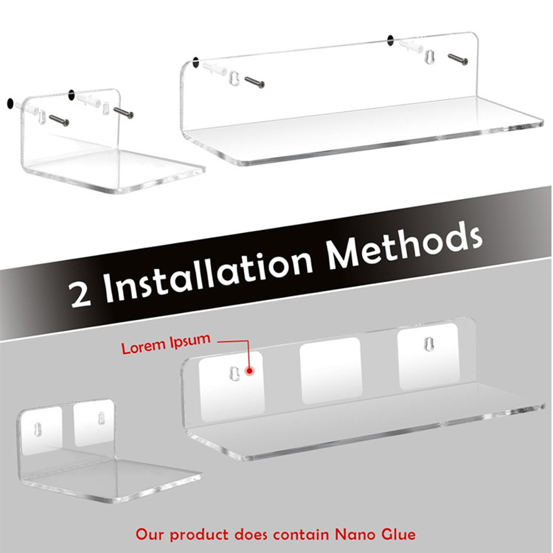 掛墻式亞克力展示架
